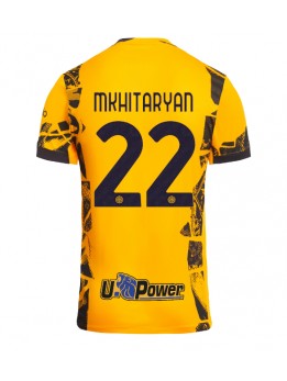 Inter Milan Henrikh Mkhitaryan #22 Ausweichtrikot 2024-25 Kurzarm